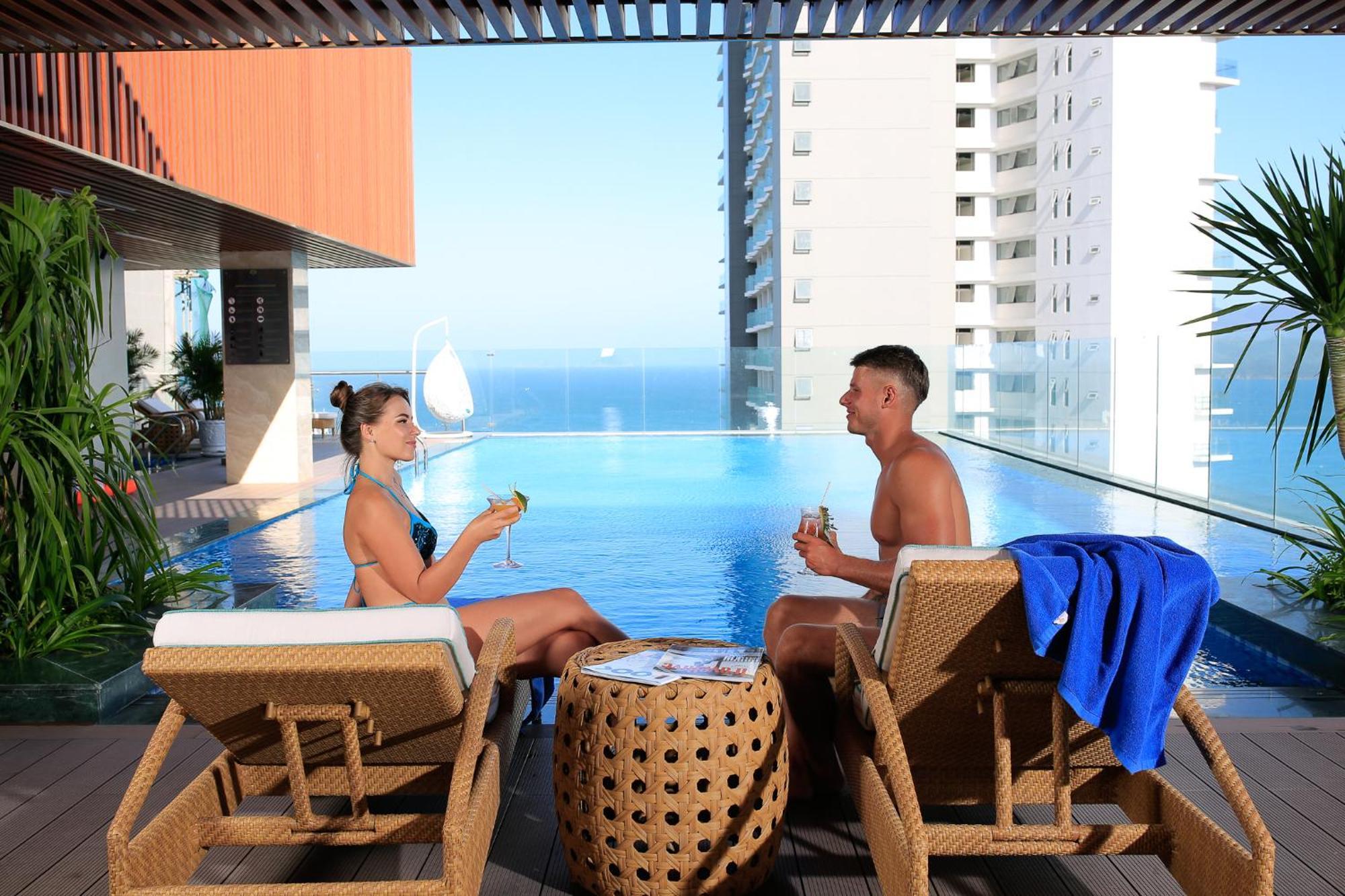 Gonsala Hotel На Транг Екстериор снимка